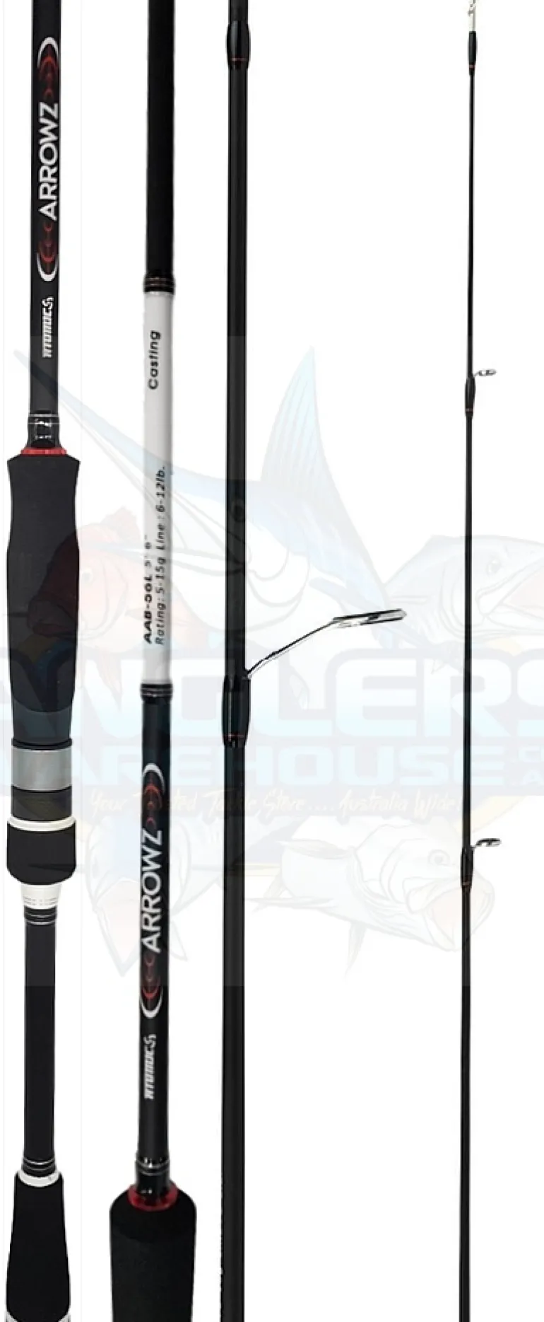 2023 ATOMIC ARROWZ SKINNY WATER AAS-260SUL SPIN ROD