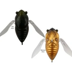 ATOMIC HARDZ CICADA 35 LURE BCB - Black Christmas Beetle