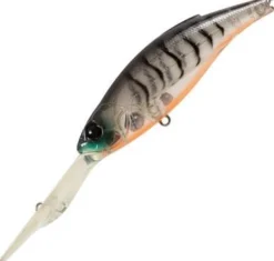 ATOMIC HARDZ SHINER 85 DOUBLE DEEP DIVER LURE GA - Grey Assassin
