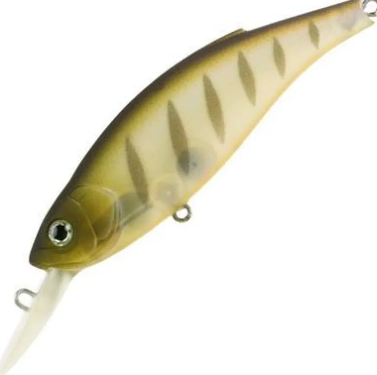 ATOMIC HARDZ SHINER 75 MID DIVER LURE PRT - Prawn Tiger
