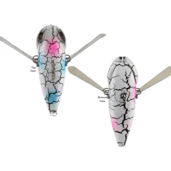 ATOMIC HARDZ SLAPPA 90mm LURE CLEARANCE - SNW -  Snake White