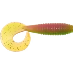 ATOMIC PLAZO FAT GRUB LURE 3 INCH - ELC - Electric Chicken