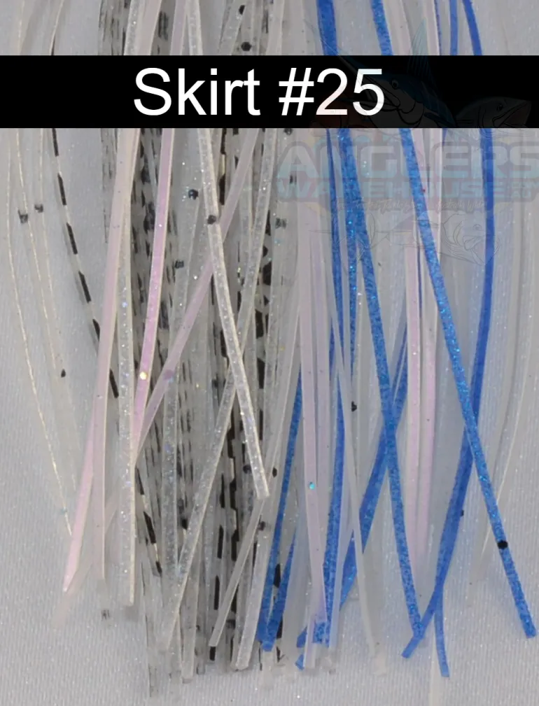 BASSMAN TW SERIES TANDEM SPINNERBAIT LURE 5/8oz - SKIRT #25