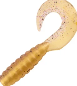 BERKLEY POWERBAIT POWER GRUB LURE 2.5 INCH - Cappuccino