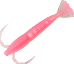 BERKLEY POWERBAIT POWER SHRIMP LURE 5 INCH - Pink Glitter