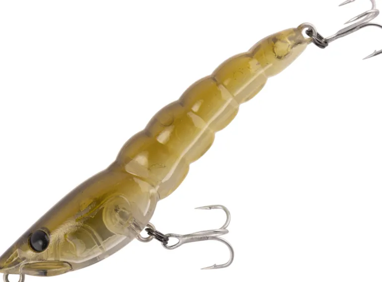 BERKLEY PRO-TECH PRAWN WALKER 95mm LURE - Olive Prawn