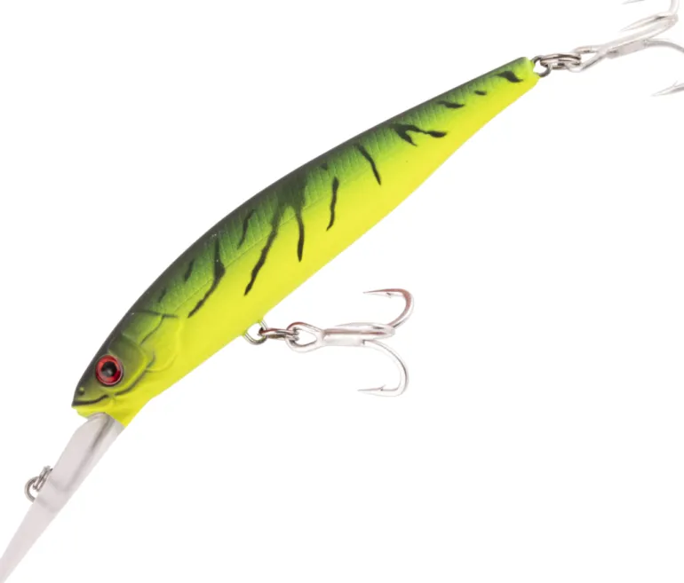 BERKLEY PRO-TECH TITAN LURE 100mm DEEP Lime Spider