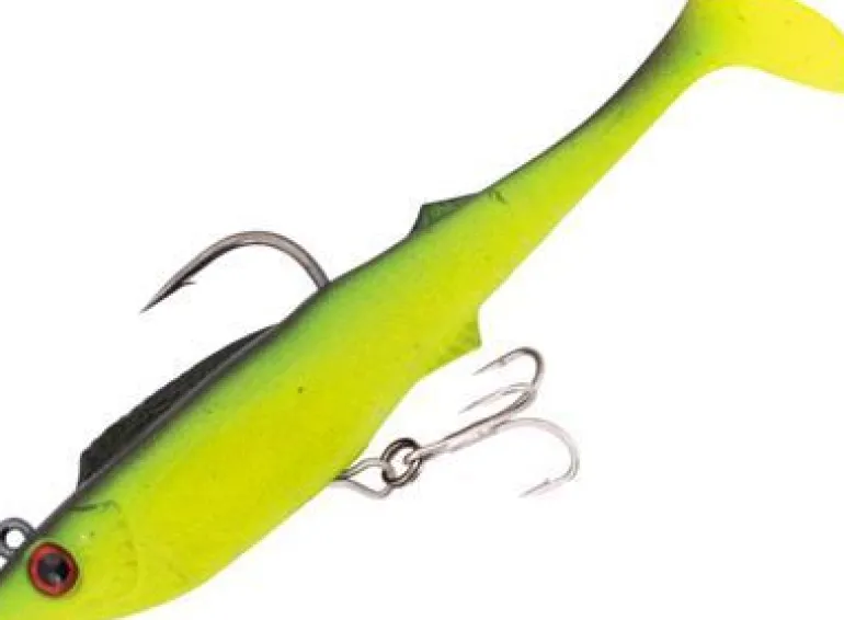BERKLEY SHIMMA PRO RIG 5.5 INCH LURE - Green Neon