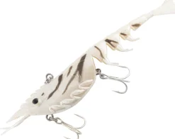 BERKLEY SHIMMA SHRIMP FAST SINK LURE 150mm - White Tiger