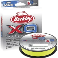 BERKLEY X9 BRAID LINE 200m GREEN - 100lb
