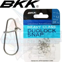 BKK DUOLOCK SNAPS - Size 00 - Qty 12 - 18kg