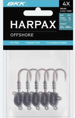 BKK HARPAX OFFSHORE JIGHEADS 1/2oz - 14g - 5/0