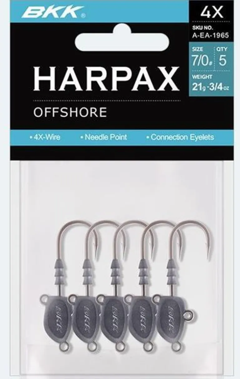 BKK HARPAX OFFSHORE JIGHEADS 1/2oz - 14g - 5/0