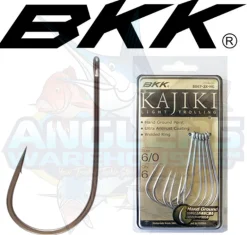 BKK KAJIKI LIGHT TROLLING HOOK PACK 6/0 - Qty 6