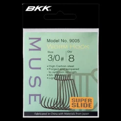BKK MUSE SS WORM HOOKS 2 - Qty 9
