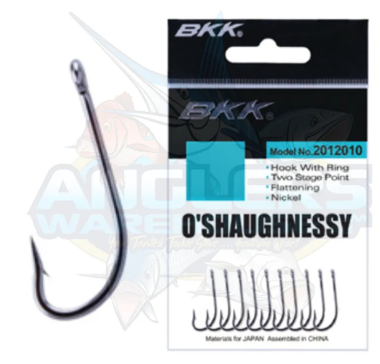 BKK OSHAUGNESSEY 25 PACK HOOKS - Size 1/0