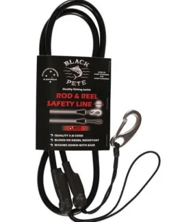 BLACK PETE ROD & REEL SAFETY LINE 1M