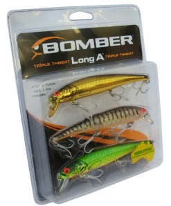 BOMBER LONG A 15A TRIPLE THREAT - THREE PACK COLOUR MIX