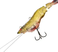 CHASEBAITS ARMOUR PRAWN VIBE LURE 50mm 04 - Green Prawn