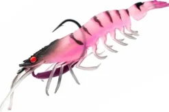 CHASEBAITS FLICK PRAWN JNR LURE 65mm 03 - Pink Devil