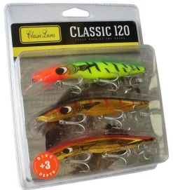 CLASSIC LURES 3 PACK - CLASSIC BARRA 120mm +3