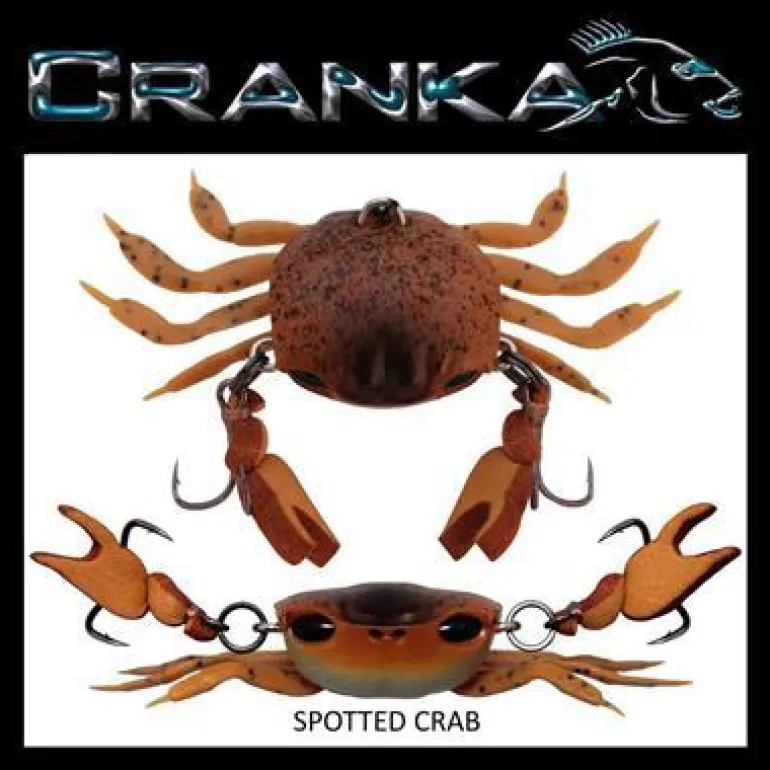 CRANKA CRAB 3.9g LURE - Spotted Crab