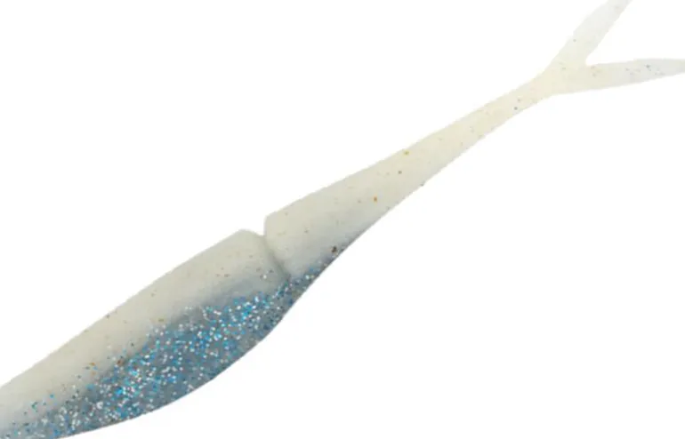 DAIWA BAIT JUNKIE 5 INCH JERKSHAD LURE - #7 Whitewash Glow - Qty 5
