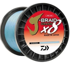 DAIWA J BRAID GRAND X8 BRAID LINE 3000yds ISLAND BLUE - 10lb