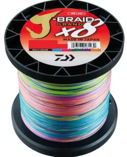 DAIWA J BRAID GRAND X8 BRAID LINE 3000m MULTI COLOUR - 20lb