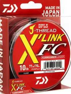 DAIWA J-THREAD X-LINK FC FLUOROCARBON LINE 70m - 4lb