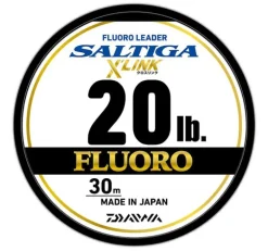 DAIWA SALTIGA X-LINK FLUOROCARBON LINE 30m - 20lb - 9.1kg