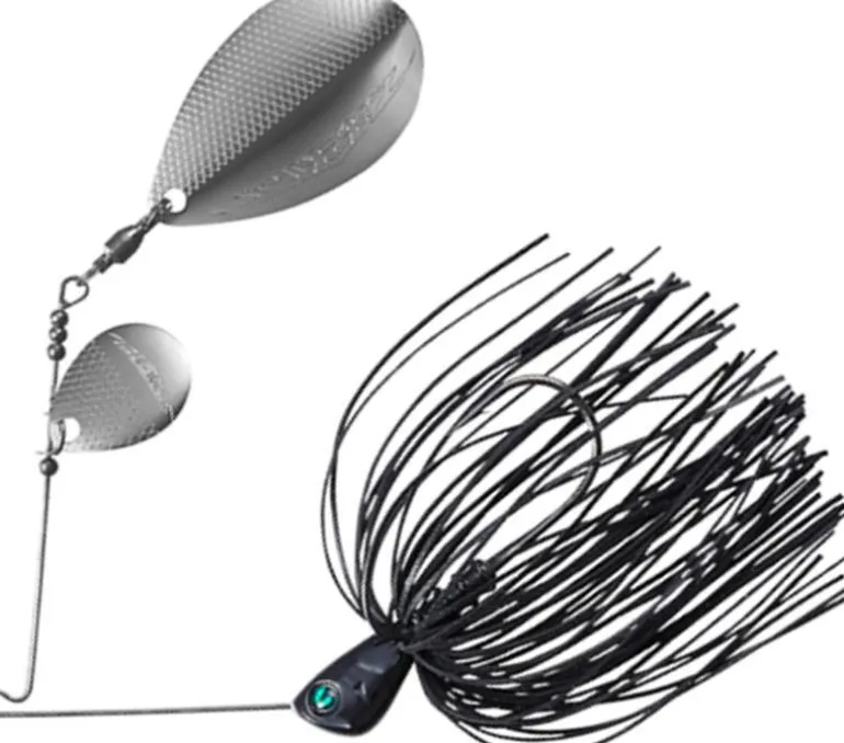 DAIWA STEEZ ASROC SPINNERBAIT 1/2oz LURE - Black