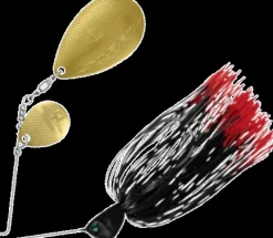 DAIWA STEEZ ASROC SPINNERBAIT LURE 3/8oz - Red Black