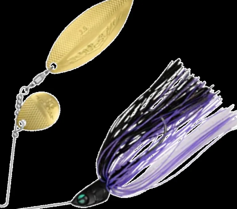 DAIWA STEEZ SPINNERBAIT LURE 3/8oz - Midnight Purple
