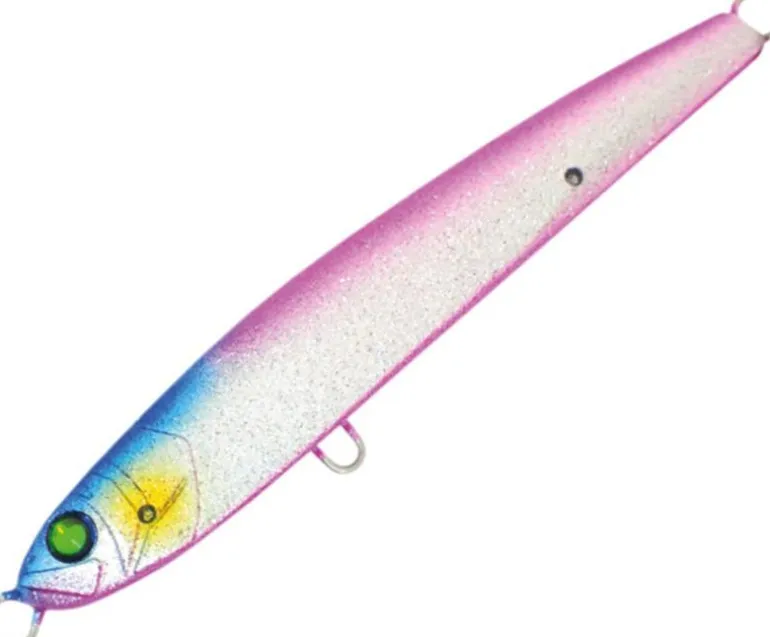 DAMIKI DJ MINNOW LURE 85mm 04 - Marine Pink Silver