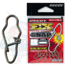 DECOY EX EXTRA STRONG SNAP - #1 - 60lb Test - Qty 7