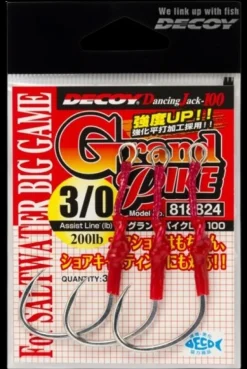 DECOY GRAND PIKE DJ-100 ASSIST HOOKS - 1