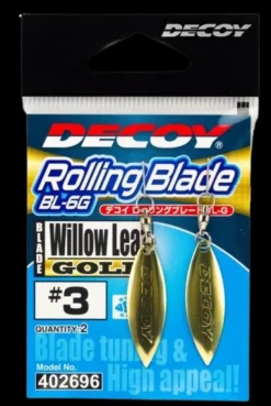 DECOY ROLLING BLADE GOLD #2