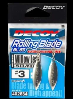 DECOY ROLLING BLADE SILVER #3