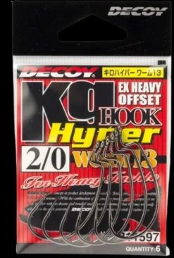 DECOY WORM 13 KG HYPER HOOK - 3/0