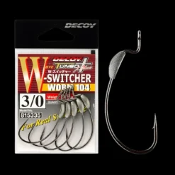 DECOY WORM 104 W-SWITCHER HOOK - 2/0