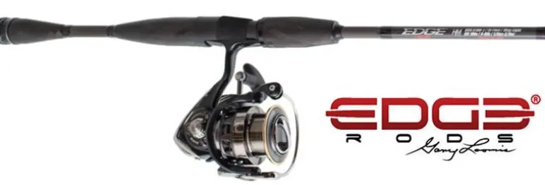 EDGE SOUTHERN CROSS BLACK WIDOW BSR662-2 SPIN ROD