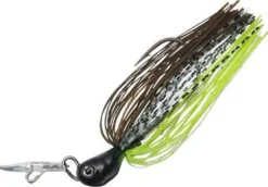 EVERGREEN JACK HAMMER STEALTH BLADE 1/2oz LURE - GR Pumpkin Chartreuse