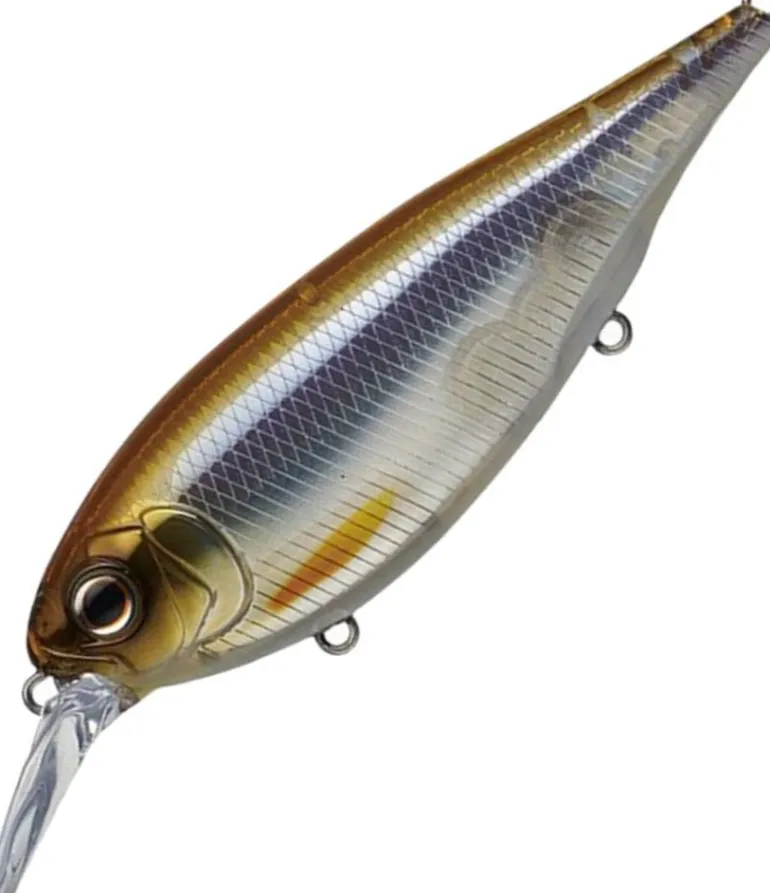 EVERGREEN X-OVER LURE 90mm - Half Mirror Wakasagi