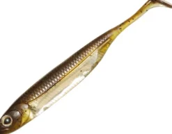 FISH ARROW FLASH-J SHAD LURE 3 INCH - Green Pumpkin Silver