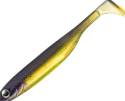 FISH ARROW FLASH-J SHAD PLUS SW LURE 4 INCH - Purple Winnie/ Silver