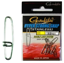 GAMAKATSU HYPER STRONG SNAP - Size 2 - Strength 32kg - Qty 7