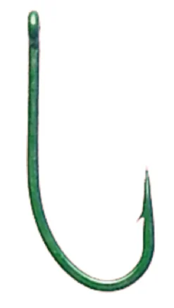 GAMAKATSU PAN FISH GREEN HOOK BOX - 10