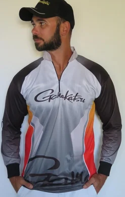 GAMAKATSU TOURNAMENT LONG SLEEVE FISHING SHIRT Large