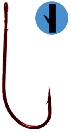 GAMAKATSU WORM RED HOOK PACK - 3/0